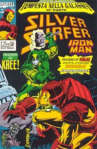 Copertina di SILVER SURFER · 52 — Silver Surfer n. 52