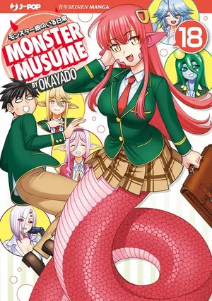 Copertina di MONSTER MUSUME · 18 — MONSTER MUSUME 18