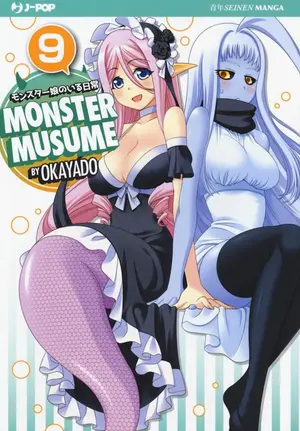 Copertina di MONSTER MUSUME · 9 — MONSTER MUSUME 9