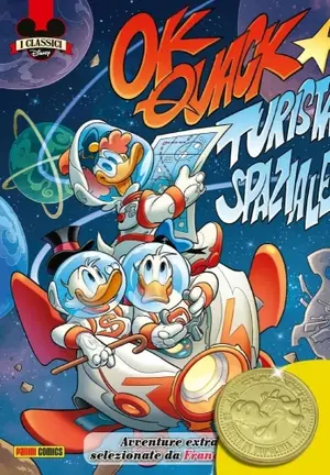Copertina di I CLASSICI DISNEY (TERZA SERIE) · 23 — Ok Quack: Turista Spaziale