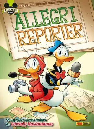Copertina di I CLASSICI DISNEY (TERZA SERIE) · 30 — Paperino e Paperoga: Allegri Reporter