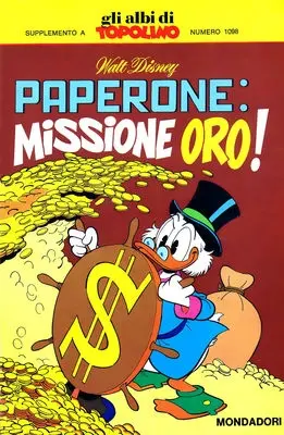 Copertina di I CLASSICI DI WALT DISNEY (PRIMA SERIE) · 64 — Paperone: Missione Oro!