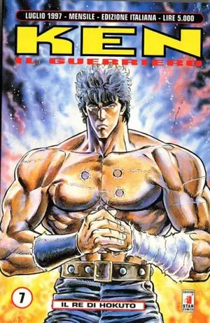 Copertina di KEN IL GUERRIERO · VOL. 7 — Il Re di Hokuto