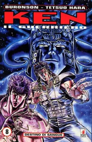 Copertina di KEN IL GUERRIERO · VOL. 8 — Destino di sangue