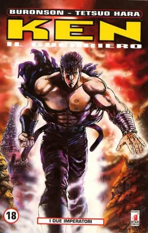 Copertina di KEN IL GUERRIERO · VOL. 18 — I due Imperatori