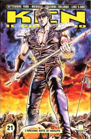 Copertina di KEN IL GUERRIERO · VOL. 21 — L'Arte Arcano di Hokuto