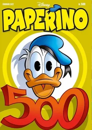 Copertina di PAPERINO · 500 — Paperino n. 500