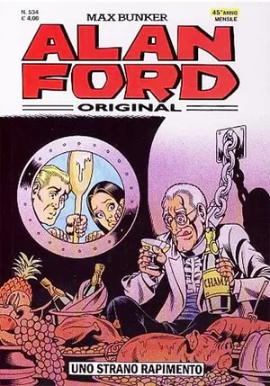 Copertina di ALAN FORD · 534 — Uno strano rapimento