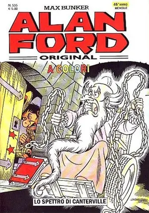 Copertina di ALAN FORD · 535 — Lo spettro di Canterville