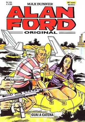 Copertina di ALAN FORD · 536 — Guai a catena