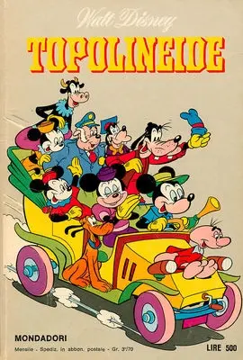 Copertina di I CLASSICI DI WALT DISNEY (SECONDA SERIE) · 15 — Topolineide