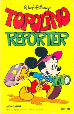 Copertina di I CLASSICI DI WALT DISNEY (SECONDA SERIE) · 18 — Topolino reporter