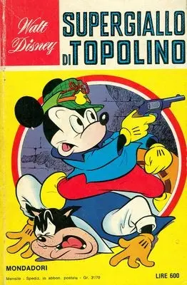 Copertina di I CLASSICI DI WALT DISNEY (SECONDA SERIE) · 21 — Supergiallo di Topolino