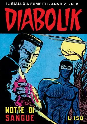 Copertina di DIABOLIK · 87 — Notte di sangue