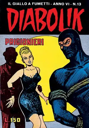 Copertina di DIABOLIK · 89 — Prigionieri