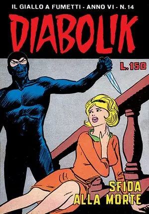 Copertina di DIABOLIK · 90 — Sfida alla morte