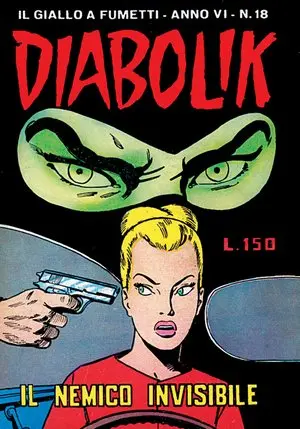 Copertina di DIABOLIK · 94 — Il nemico invisibile