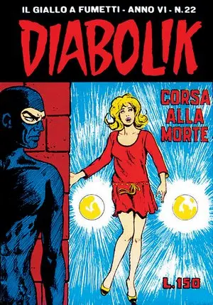 Copertina di DIABOLIK · 98 — Corsa alla morte
