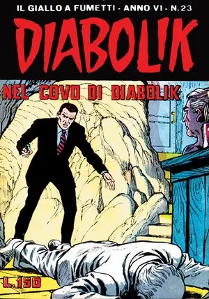 Copertina di DIABOLIK · 99 — Nel covo di Diabolik