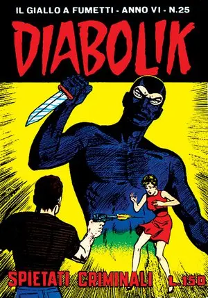 Copertina di DIABOLIK · 101 — Spietati criminali