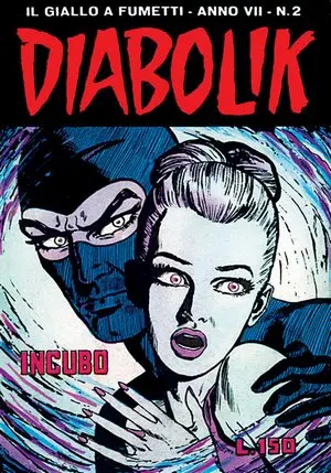 Copertina di DIABOLIK · 104 — Incubo