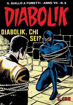 Copertina di DIABOLIK · 107 — Diabolik, chi sei?
