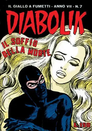 Copertina di DIABOLIK · 109 — Il soffio della morte