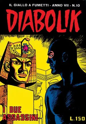 Copertina di DIABOLIK · 112 — I due assassini