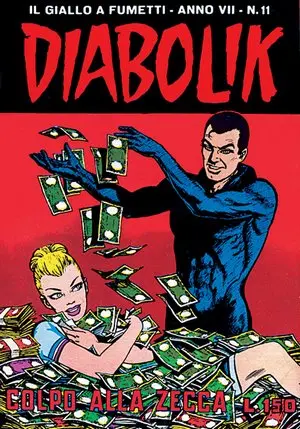 Copertina di DIABOLIK · 113 — Colpo alla zecca