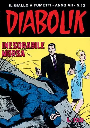 Copertina di DIABOLIK · 115 — Inesorabile morsa