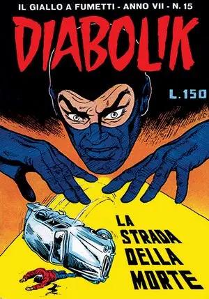 Copertina di DIABOLIK · 117 — La strada della morte