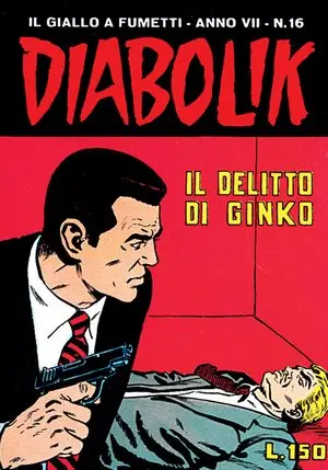 Copertina di DIABOLIK · 118 — Il delitto di Ginko