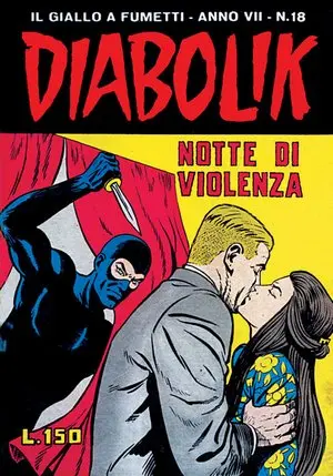 Copertina di DIABOLIK · 120 — Notte di violenza
