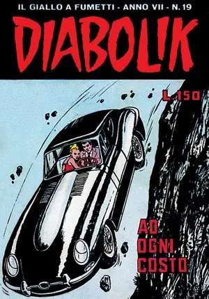 Copertina di DIABOLIK · 121 — Ad ogni costo