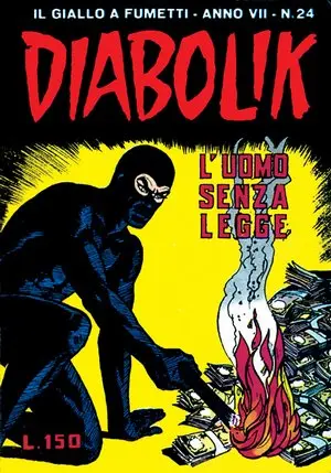 Copertina di DIABOLIK · 126 — L'uomo senza legge