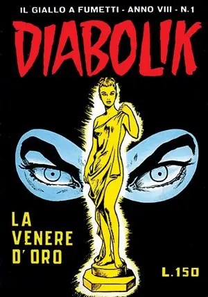 Copertina di DIABOLIK · 129 — La venere d'oro