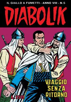 Copertina di DIABOLIK · 133 — Viaggio senza ritorno