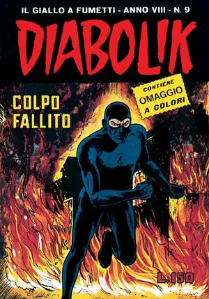 Copertina di DIABOLIK · 137 — Colpo fallito