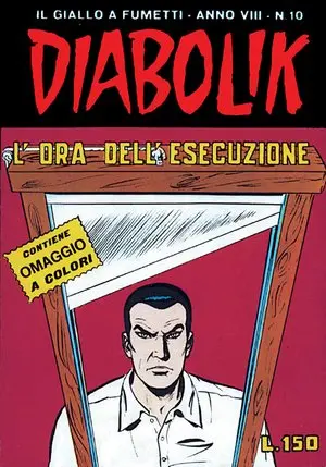 Copertina di DIABOLIK · 138 — L'ora dell'esecuzione