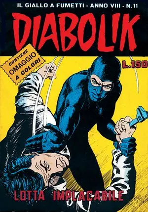 Copertina di DIABOLIK · 139 — Lotta implacabile