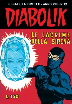 Copertina di DIABOLIK · 141 — Le lacrime della sirena