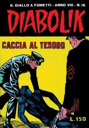 Copertina di DIABOLIK · 144 — Caccia al tesoro