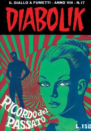 Copertina di DIABOLIK · 145 — Ricordo del passato