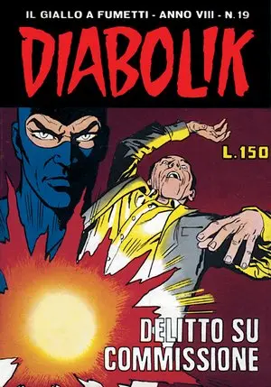 Copertina di DIABOLIK · 147 — Delitto su commissione