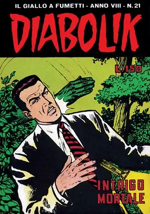 Copertina di DIABOLIK · 149 — Intrigo mortale