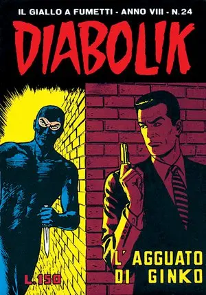 Copertina di DIABOLIK · 152 — L'agguato di Ginko