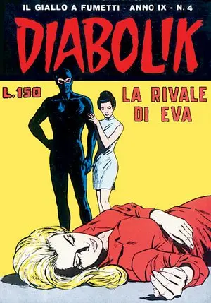 Copertina di DIABOLIK · 158 — La rivale di Eva