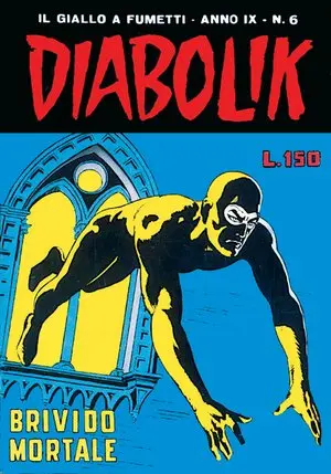 Copertina di DIABOLIK · 160 — Brivido mortale