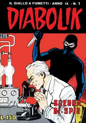 Copertina di DIABOLIK · 161 — Guerra di spie