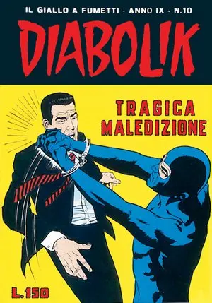 Copertina di DIABOLIK · 164 — Tragica maledizione